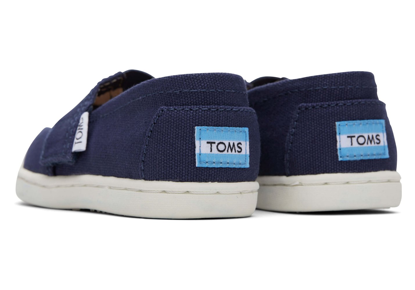 Toms Espadryle Dziecięce Granatowe - Alpargata Tiny Płócienne - 49GULOIKE